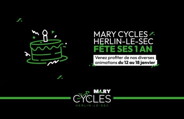 Mary Cycles Herlin-le-Sec fête ses 1 an